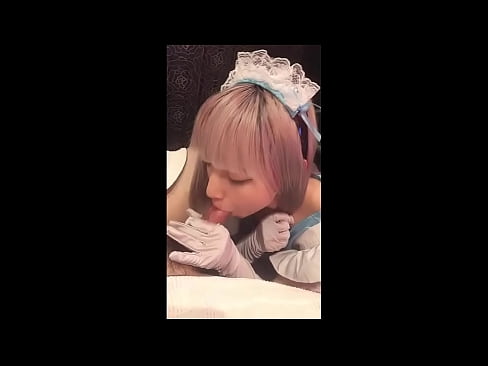 ❤️ Japonski idol [mayuka], kostum francoske služkinje, 1. del, fafanje in onaniranje z losjonom ️ Trdi porniči pri nas sl.xxxwownet.ru